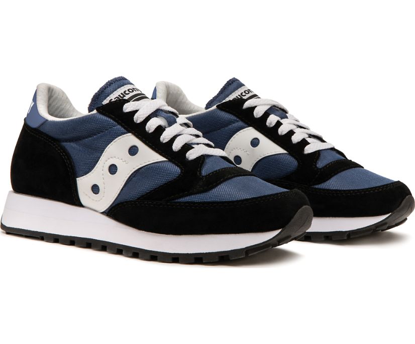 Women's Saucony Jazz 81 Originals Black / Navy / White | Singapore 034ILHS